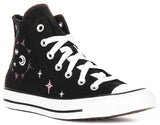 Converse Chuck Taylor All Star Moon A13513C In Black Pink Print
