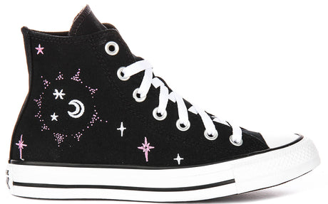 Converse Chuck Taylor All Star Moon A13513C In Black Pink Print